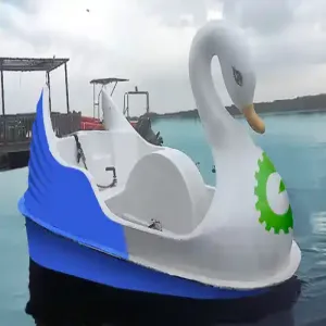 FRP Swan Model Paddle Boat Manufacturers in Vikarabad