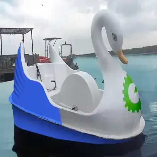 FRP Swan Model Paddle Boat Manufacturers in Korba